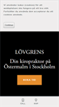 Mobile Screenshot of lovgrenschiro.com