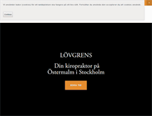Tablet Screenshot of lovgrenschiro.com